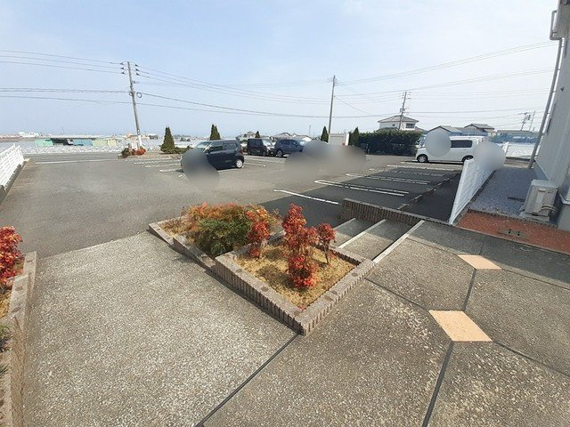 パストラルⅠの駐車場