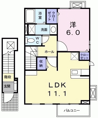ボア・ソルテの間取り