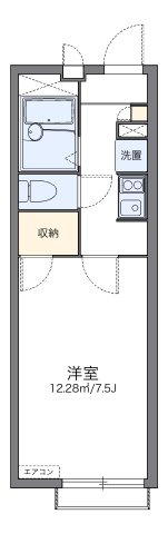 レオパレス都Ｂの間取り