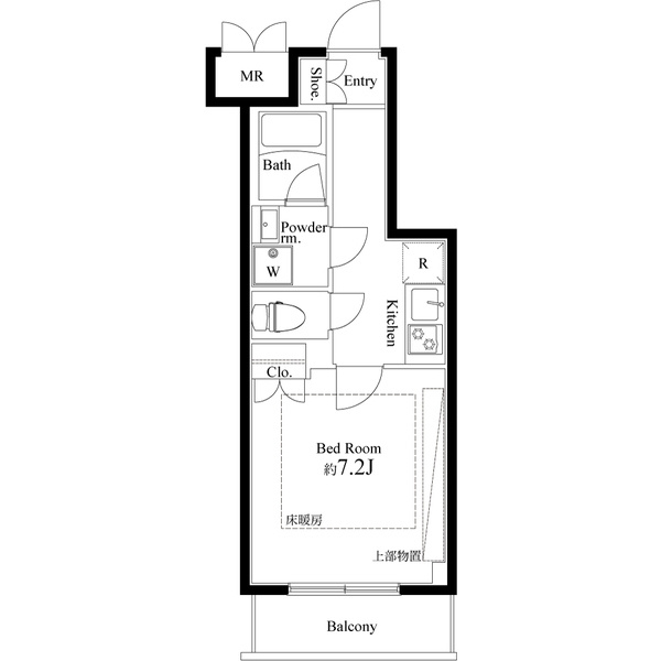ARTECASA Alivie 綾瀬の間取り