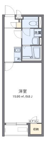 クレイノＡＬＴＡ新地の間取り|代表的な間取のため実際の間取とは異なる場合があります