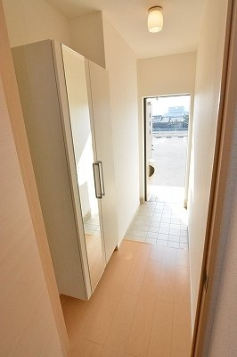 ポライトリー　Ⅱの玄関