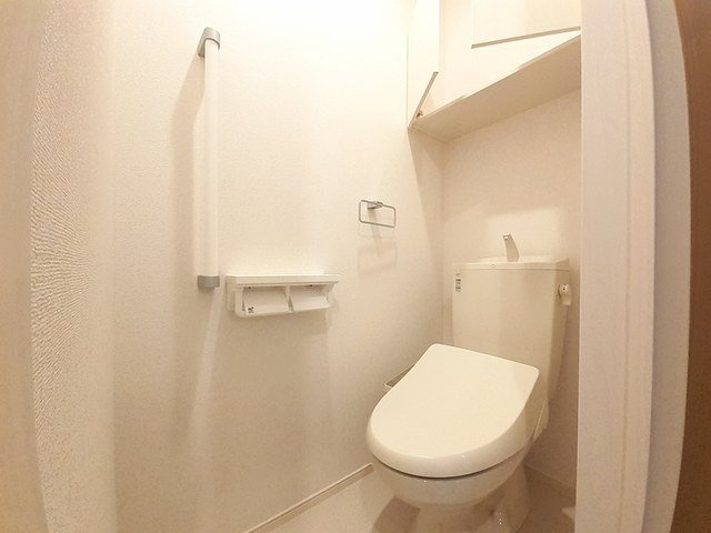 フォルシュ　Ｕ．Ｎ．Ｂのトイレ|落ち着いた色調のトイレです