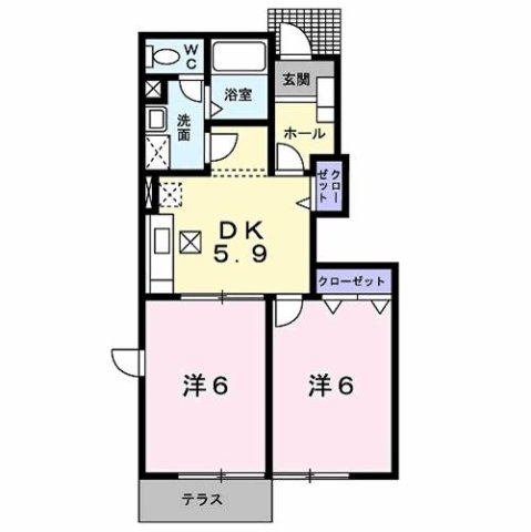 セレーノ御所野の間取り
