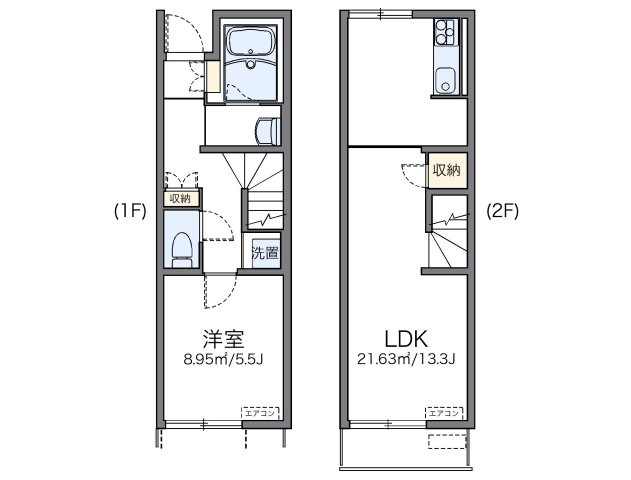 【間取り】 | レオネクストタウンコート羽生Ｍ