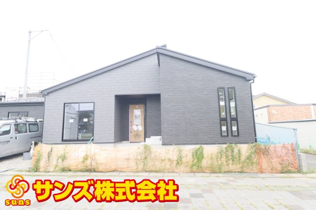 郡山市日和田町字南原　　　５号棟　　　日和田小学校、日和田中学区の外観|南側から見た外観