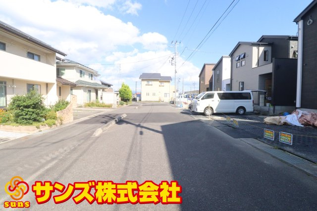 郡山市日和田町字南原　　　1号棟　　　日和田小学校、日和田中学区の外観|北側から見た外観