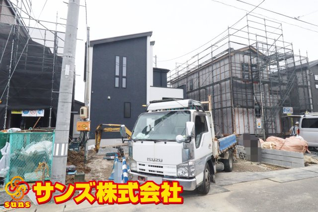 郡山市日和田町字南原　　　1号棟　　　日和田小学校、日和田中学区の外観|北東側から見た外観
