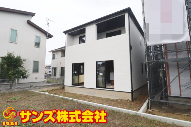 郡山市日和田町字南原　　　1号棟　　　日和田小学校、日和田中学区の外観|南東側から見た外観