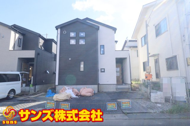 郡山市日和田町字南原　　　1号棟　　　日和田小学校、日和田中学区の外観|南東側から見た外観
