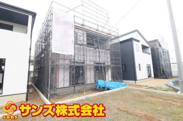 郡山市日和田町字南原　　　2号棟　　　日和田小学校、日和田中学区の外観|南西側から見た外観