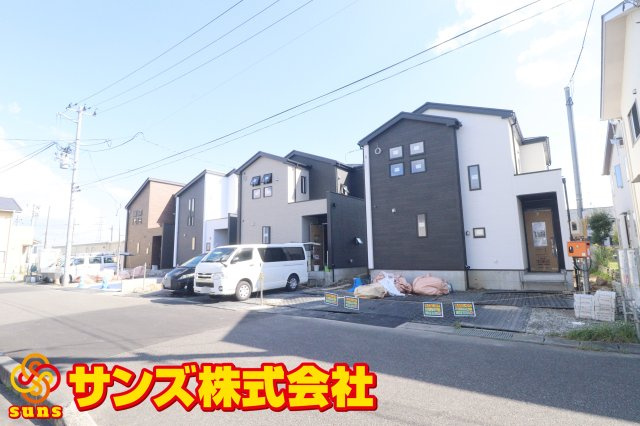 郡山市日和田町字南原　　　2号棟　　　日和田小学校、日和田中学区の外観|南西側から見た外観