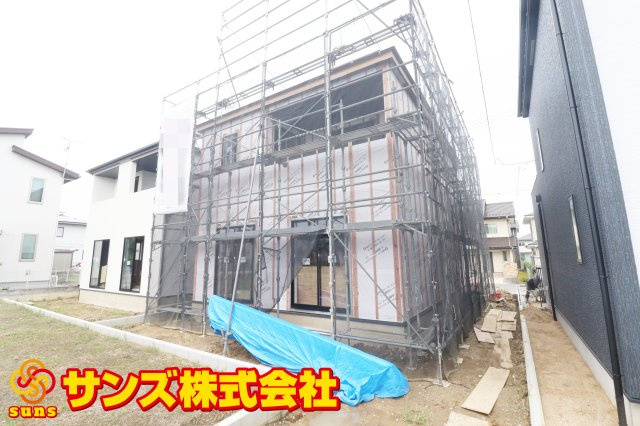 郡山市日和田町字南原　　　2号棟　　　日和田小学校、日和田中学区の外観|南東側から見た外観