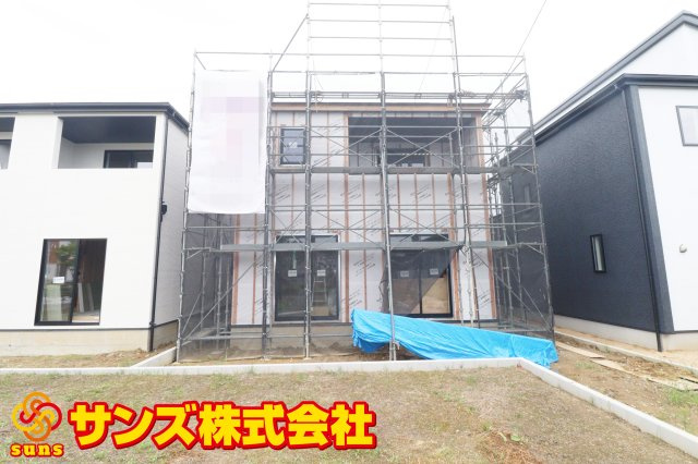 郡山市日和田町字南原　　　2号棟　　　日和田小学校、日和田中学区の外観|南側から見た外観