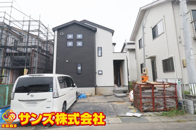 郡山市日和田町字南原　　　３号棟　　　日和田小学校、日和田中学区の外観|北側から見た外観