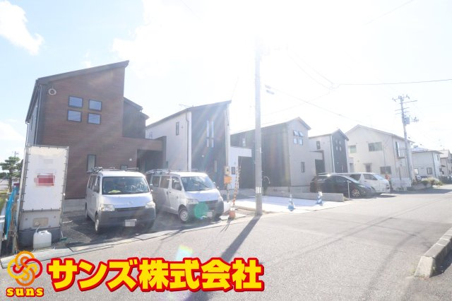 郡山市日和田町字南原　　　３号棟　　　日和田小学校、日和田中学区の外観|北側から見た外観