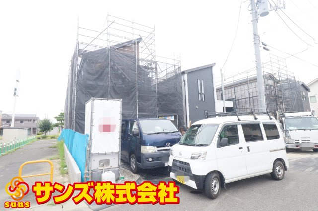 郡山市日和田町字南原　　　４号棟　　　日和田小学校、日和田中学区の外観|北東側から見た外観