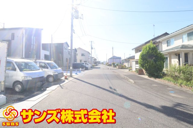 郡山市日和田町字南原　　　４号棟　　　日和田小学校、日和田中学区の外観|北東側から見た外観