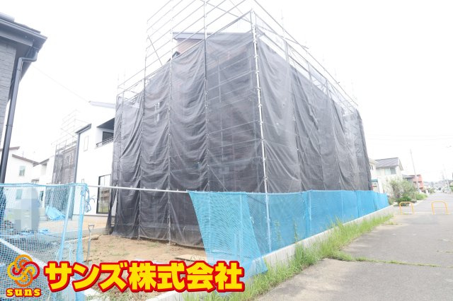 郡山市日和田町字南原　　　４号棟　　　日和田小学校、日和田中学区の外観|南東側から見た外観