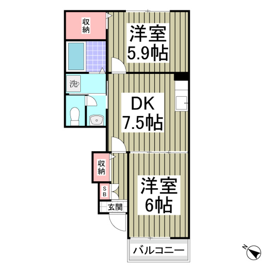 【間取り】 | ビバリーヒルズT&Y