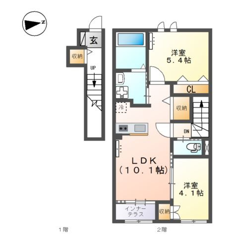 ＴＨ館の間取り