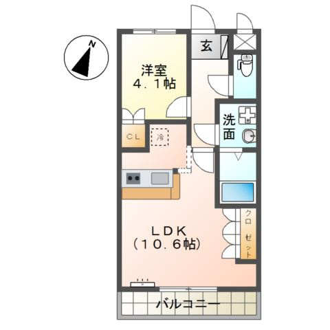 ウエストヒルズの間取り