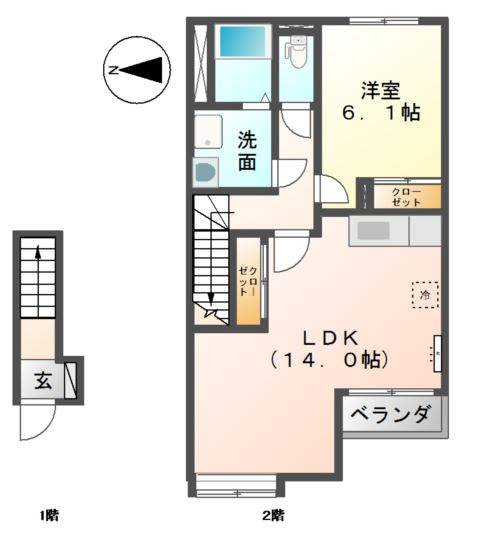 リヴィエールピアの間取り