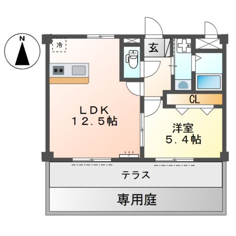サクシード３の間取り