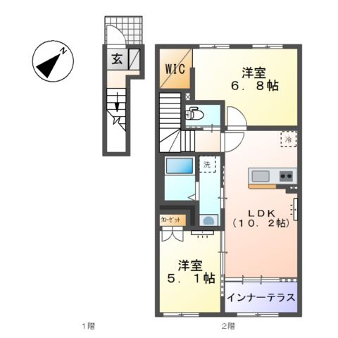 Ｇｒａｎｄｉｒの間取り