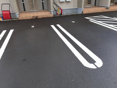 【駐車場】 | サンライズⅢ | 駐車場完備です
