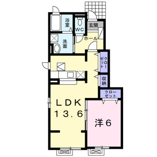 【間取り】 | サンライズⅢ