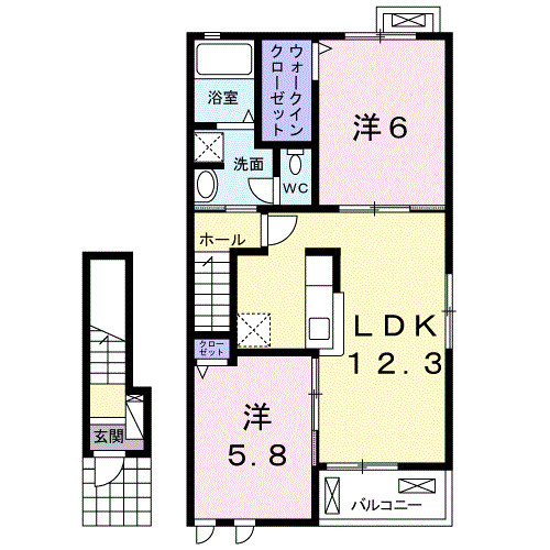 ＣＡＳＡ　３の間取り