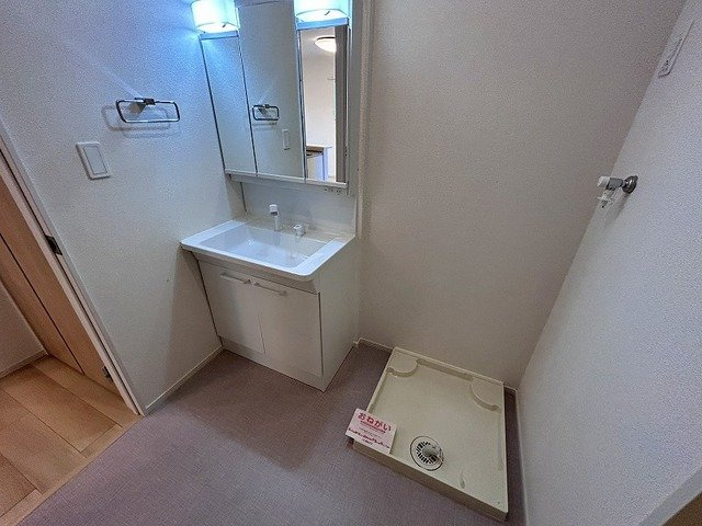 リシェス　Ｆの洗面所|使いやすい洗面所です