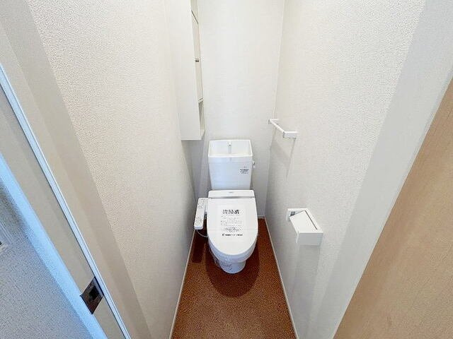 ベイサイド　コッティ　Ⅱのトイレ|シンプルで使いやすいトイレです