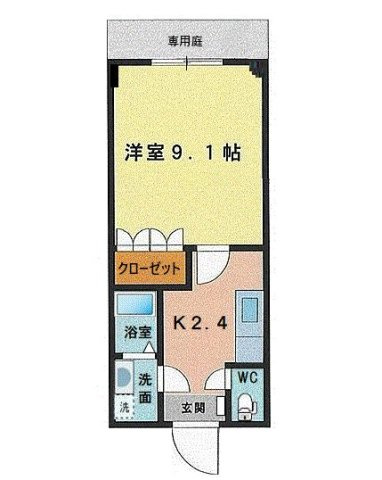 サンパティオの間取り