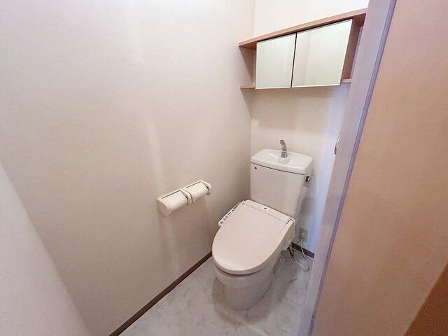 サンパティオのトイレ|コンパクトで使いやすいトイレです