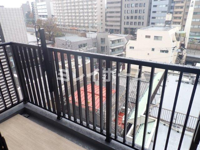 AKUA北品川のバルコニー