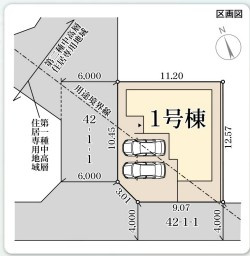 【区画図】 | リーブルガーデン姫路市北原８期 | 区画図
