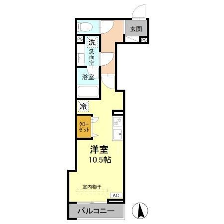 【間取り】 | DPaina岩戸北四丁目