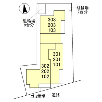 【区画図】 | DPaina岩戸北四丁目