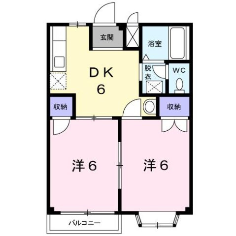 【間取り】 | メゾンＫＵＭＡＧＡＹＡ