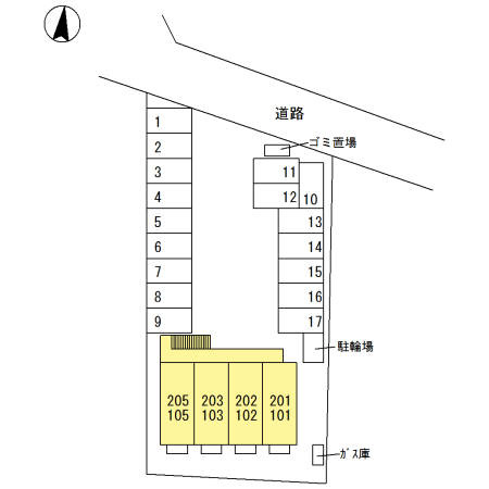 アヴァンセの区画図