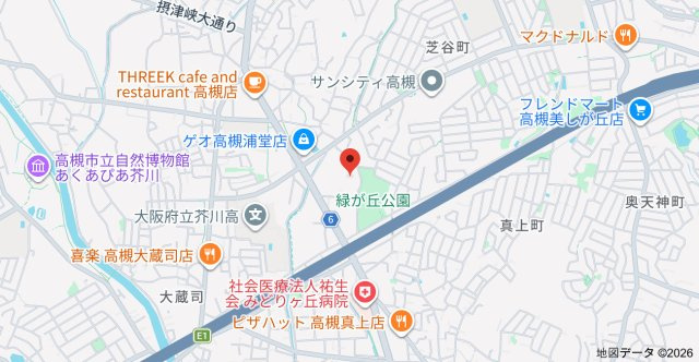 グレーシア緑ヶ丘の地図