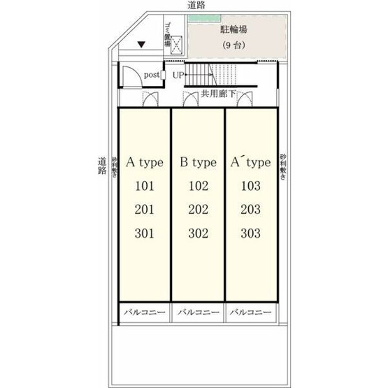 【区画図】 | リブリ・新瑞