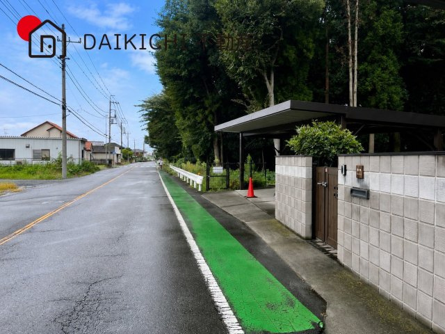 【前面道路含む現地写真】 | 加須市正能　中古戸建