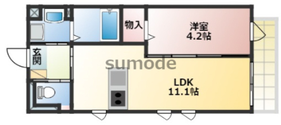 エバーグレイスの間取り
