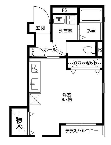 アムール　相生の間取り|間取りです。