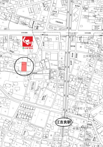 中古住宅　舟橋町の地図