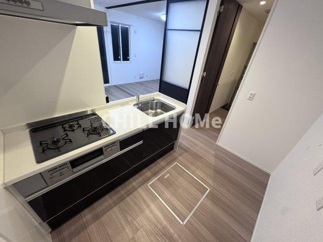 D-ROOM紅雲町Bのキッチン|当社、チルホームのHPもご覧ください(^^)/物件情報多数♪