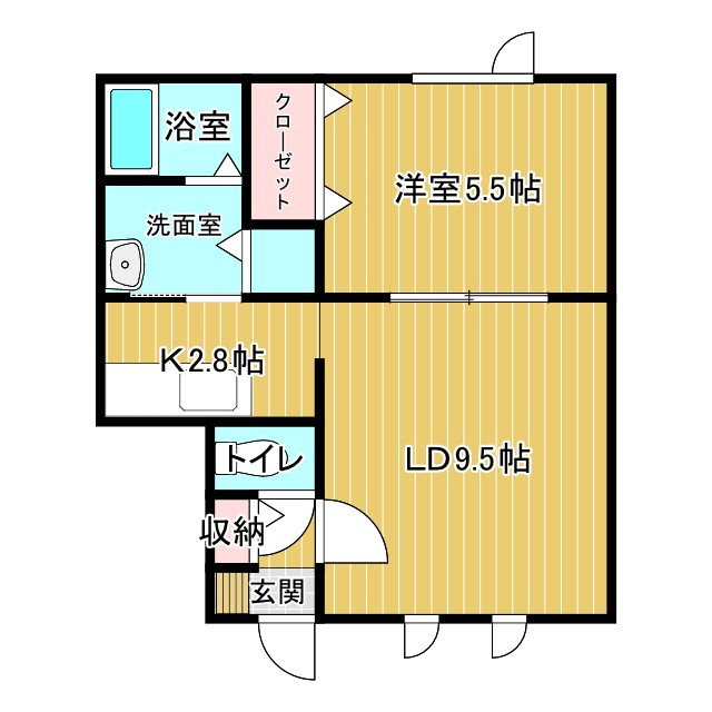 ポラリスの間取り